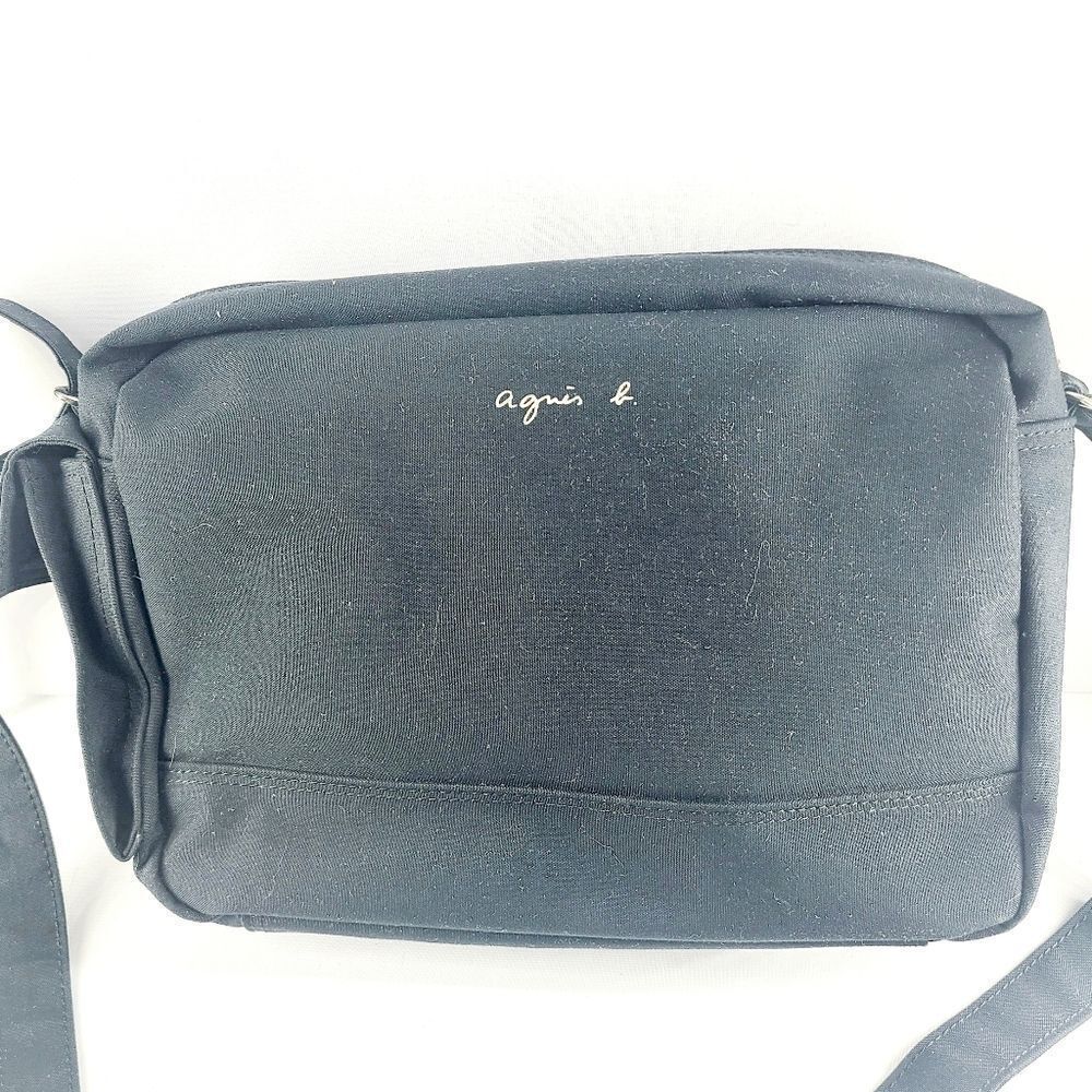 Agnes B Canvas Shpulder Bag - Picture 4 of 8
